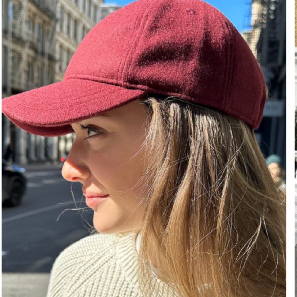 Brandy Melville Deep Red Women's Hat